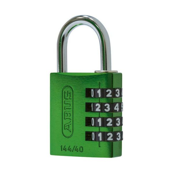 Candado Verde Con Código 144/40 Lock-Tag Barato