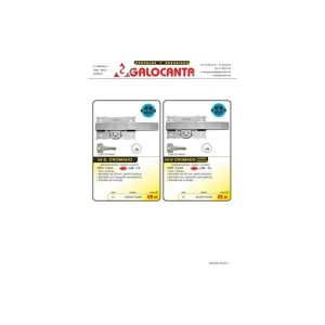 Cerojo cromado 34-S barato