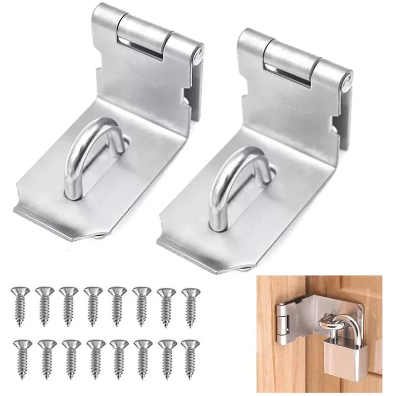 Cerradura Puerta Garaje en Ángulo Recto Cerrojo Puerta de Acero Inoxidable con Tornillos barato