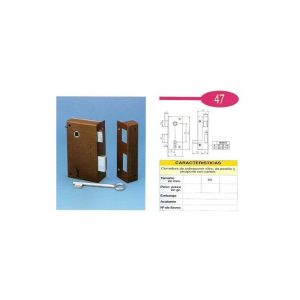Cerradura Sobreponer 47 A 6 Dr. He. Ilargi barato