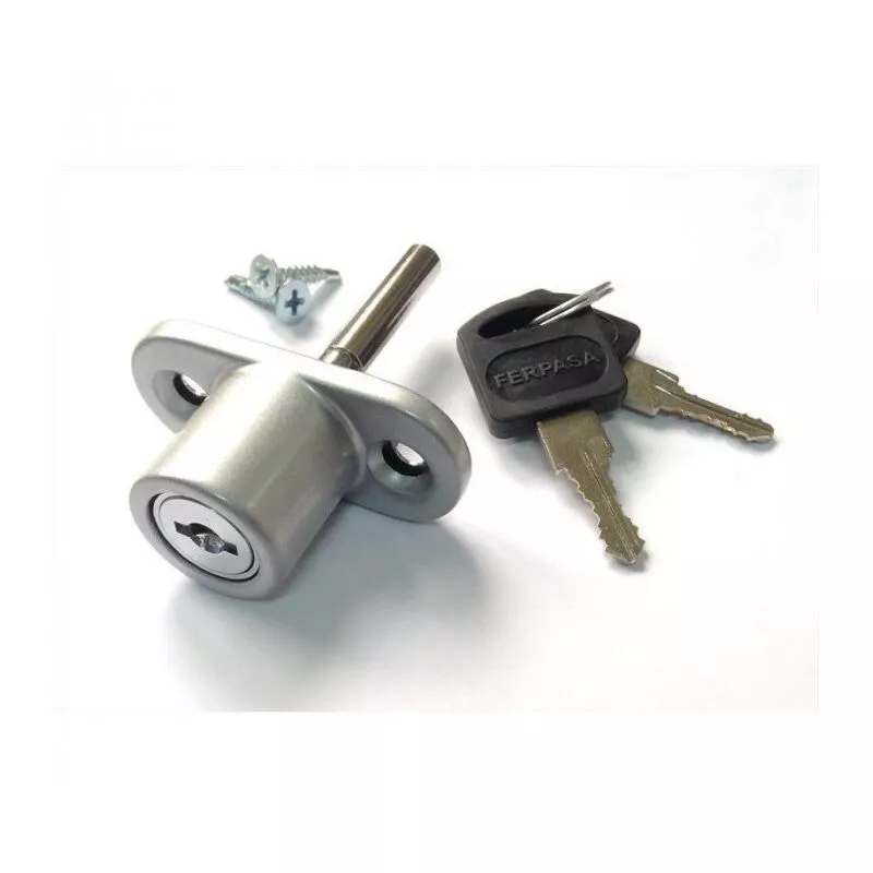 Cerradura Ventana Alumino Plata barato