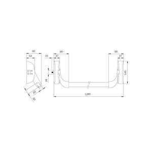 Cerradura antipánico Idea cavers iseo - 1 punto lateral - Blanco - 9411113444A barato