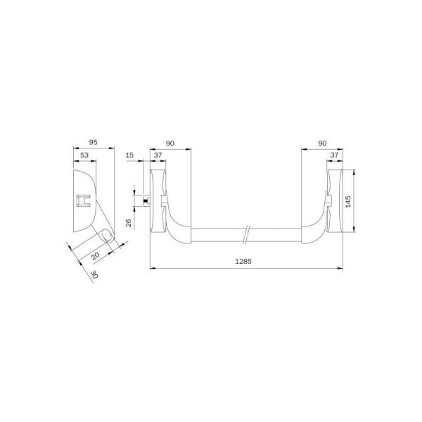 Cerradura antipánico Idea cavers iseo - 1 punto lateral - Blanco - 9411113444A barato