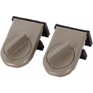 Cerradura antirrobo de seguridad para niños de puerta y ventana de traducción de limitador de ventana (2 piezas marrón) barato