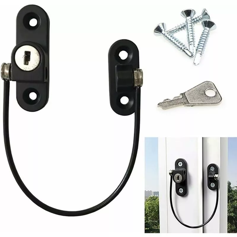 Cerradura de Seguridad para Niños Negra
