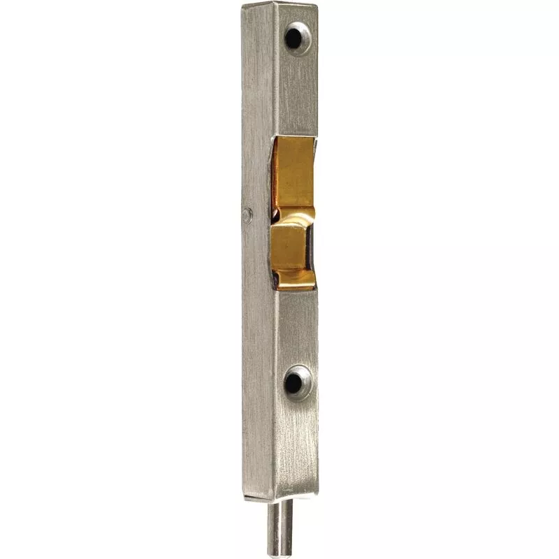 Cerradura de embutir zincada N°120 Map Massard con cerradero y perno redondo Ø8 - L.250 Caja 13x12 mm - 120250 barato