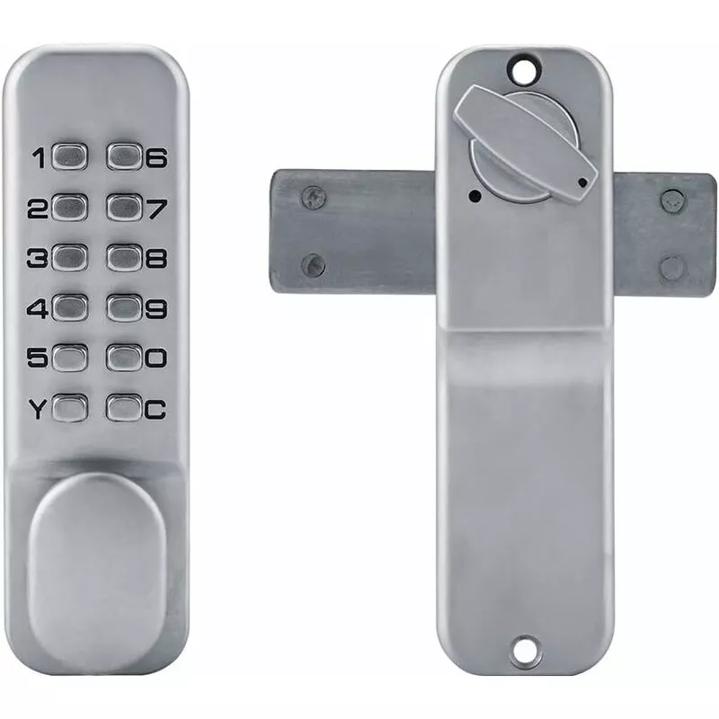 Cerradura de servicio de cerradura de combinación mecánica Cerradura de puerta de aleación de zinc para puertas de 10-65 mm de espesor barato