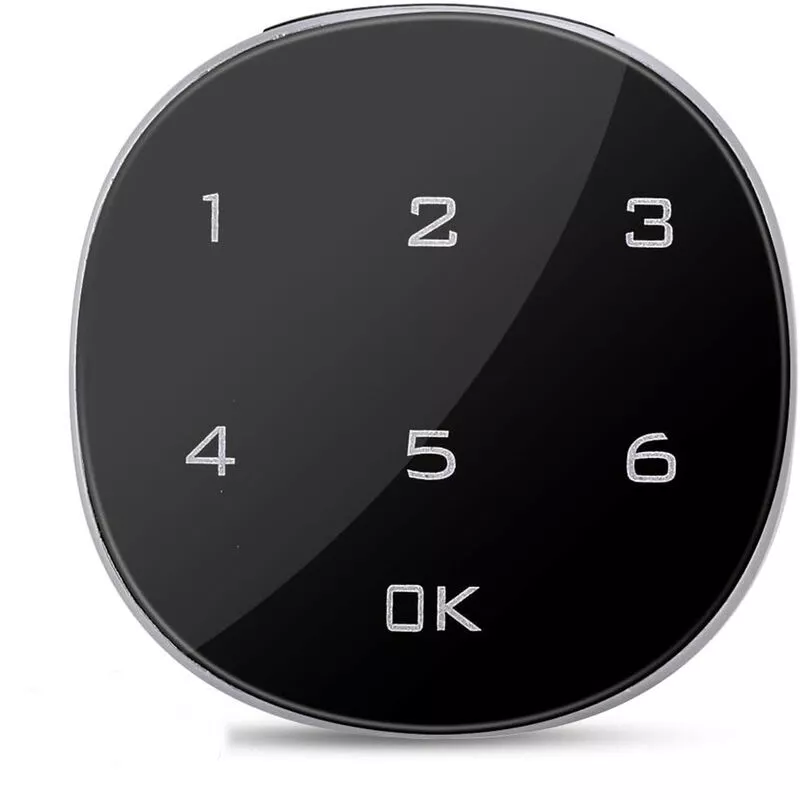 Cerradura electrónica con pantalla táctil