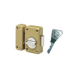 Cerradura mecánica 7640 Vachette Pomo - V136 - Barnizada - Cilindro L.40 mv entreabierto - 16159000 barato