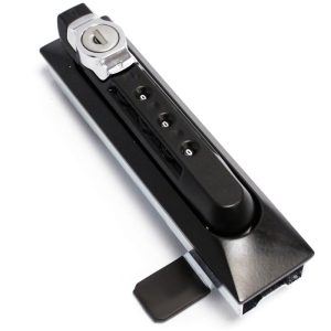 Cerradura para puertas de armarios rack con código de 3 dígitos - Cablemarkt barato