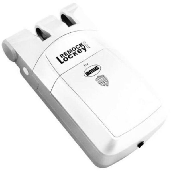 Cerradura seguridad invisible remock lockey pro Blanco Amig modelo RLP4 barato