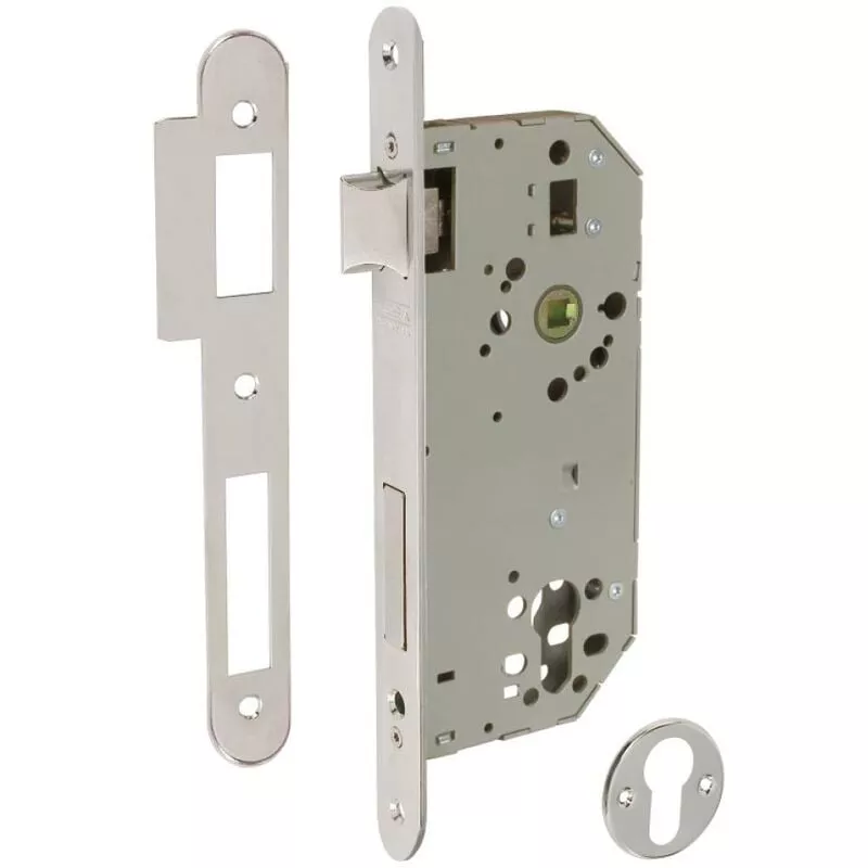 Cerraduras Tesa - Cerradura Tesa R/4030-50 Niquelado Sin Cilindro - Cromo Brillo barato