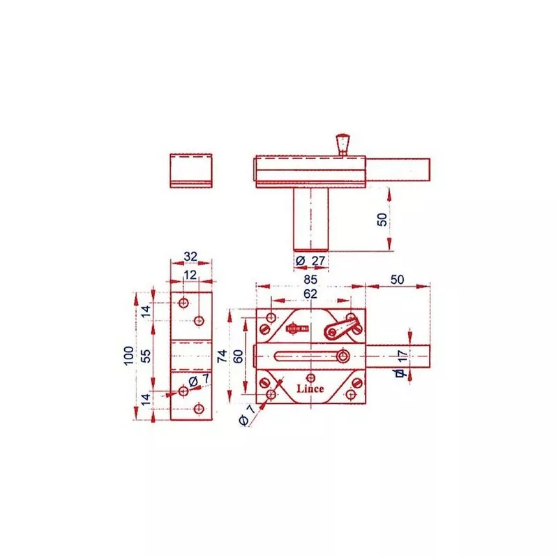 Cerrojo 2930 hl Lince barato