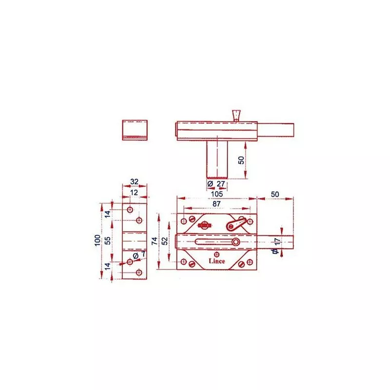 Cerrojo 3930 hc Lince barato