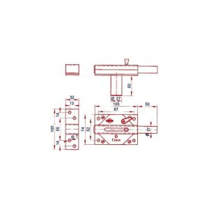 Cerrojo 3930 hl Lince barato