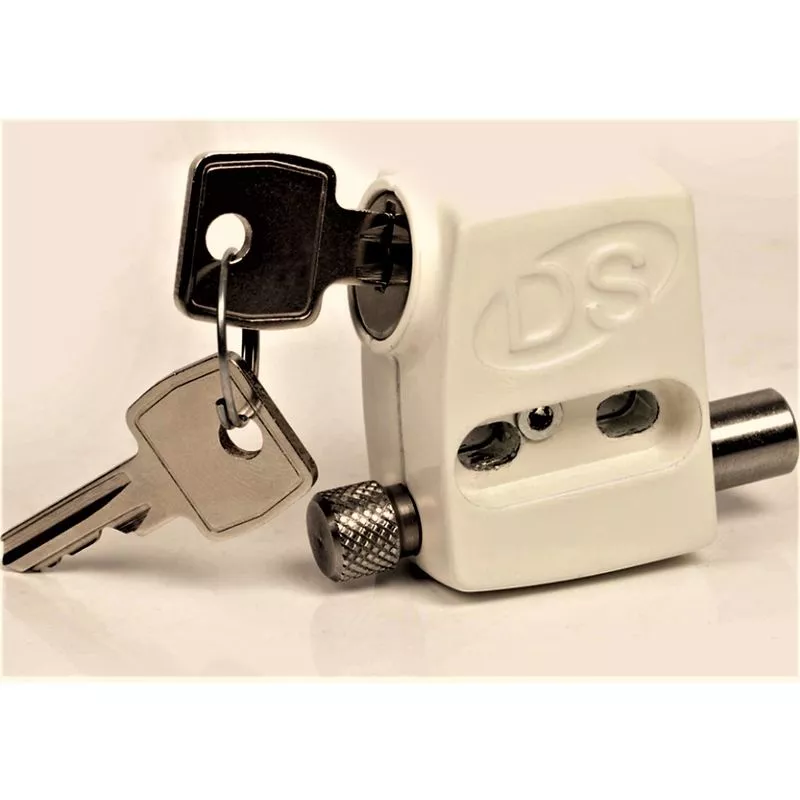 Cerrojo Deslizante lateral. Blanco barato