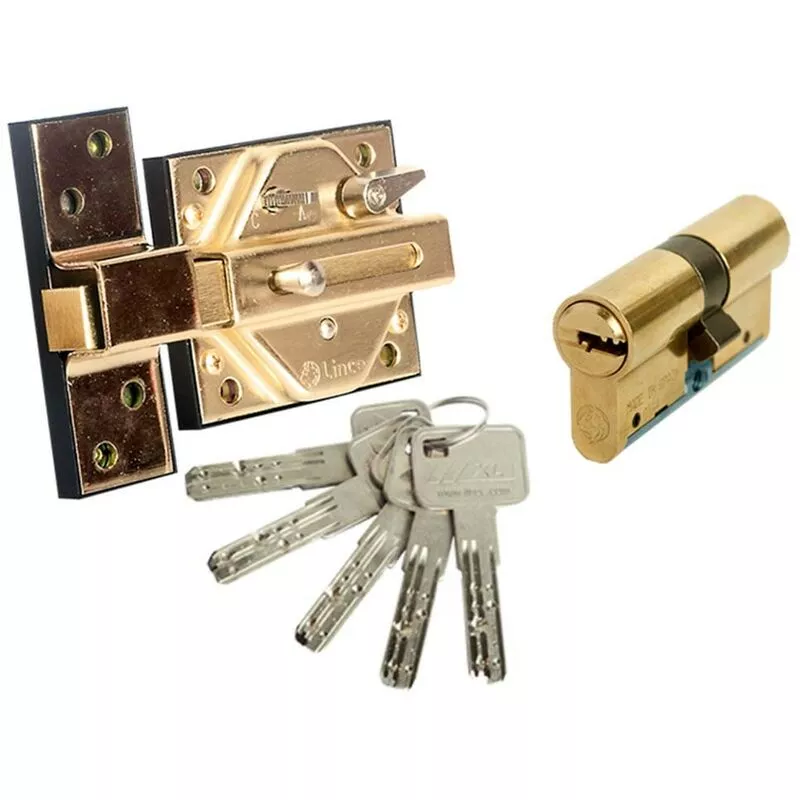 Cerrojo Sobr. 35x30mm Alta Seg. Lince Ac Ltdo. 7930rhl+c6535 barato