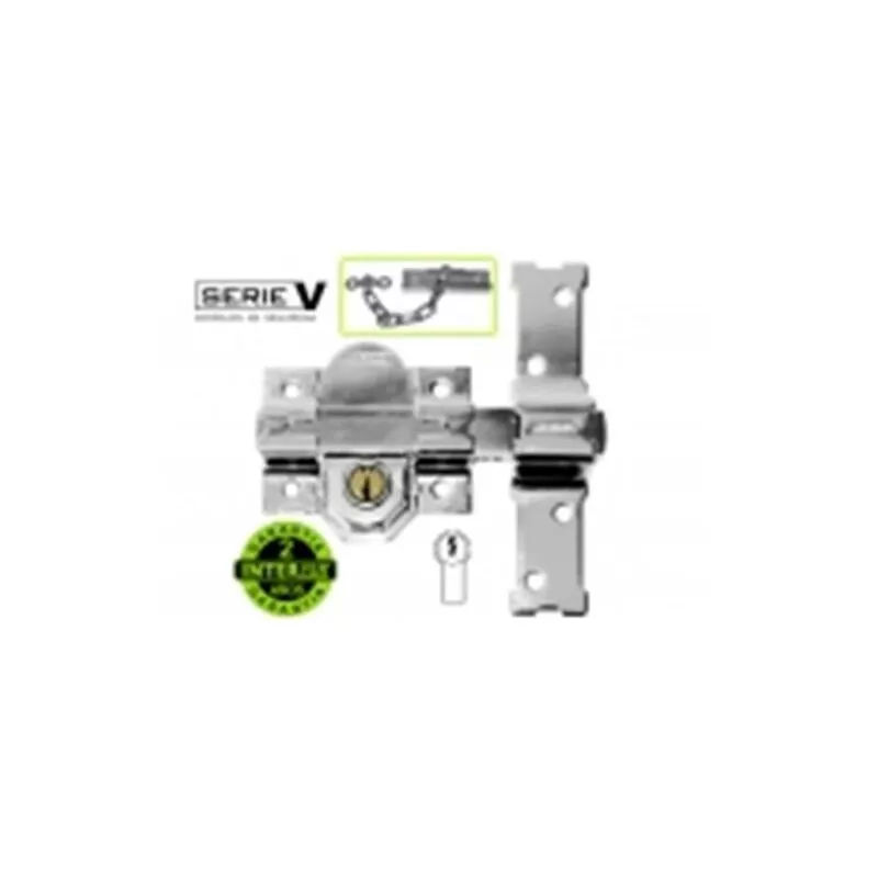 Cerrojo V-31-B cromado 836553 barato