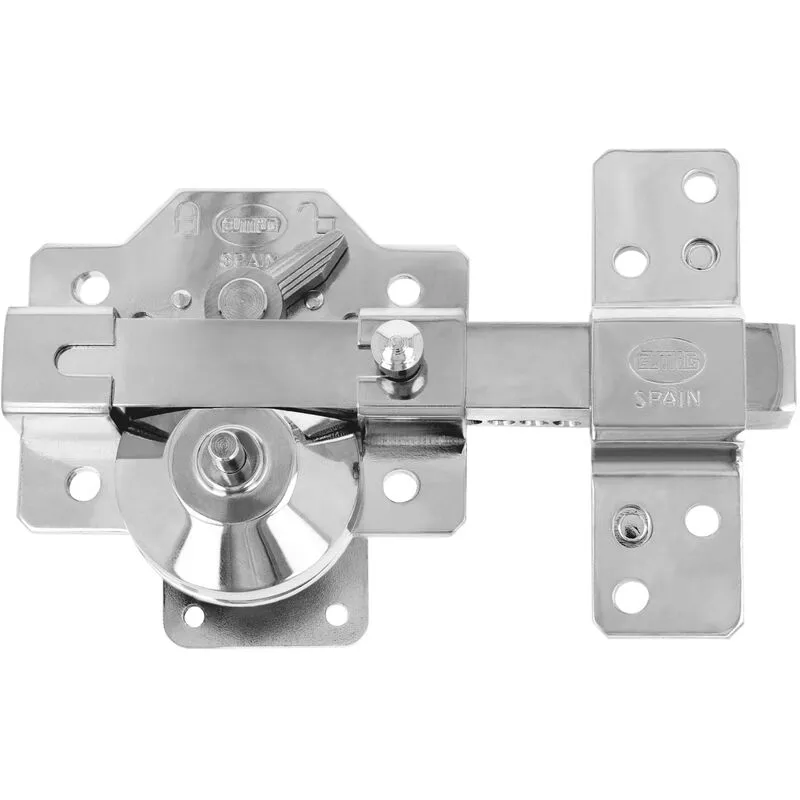 Cerrojo alta seguridad Acero Cromado brillo Amig modelo 2PLUS barato