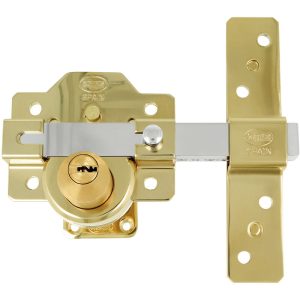 Cerrojo alta seguridad Acero Oro Amig modelo 4PLUS barato