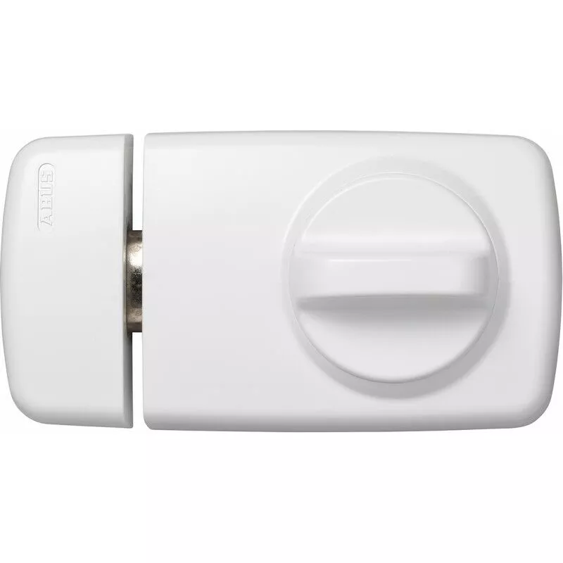 Cerrojo de puerta adicional botón rotativo blanco - Abus 532702 7010 W barato