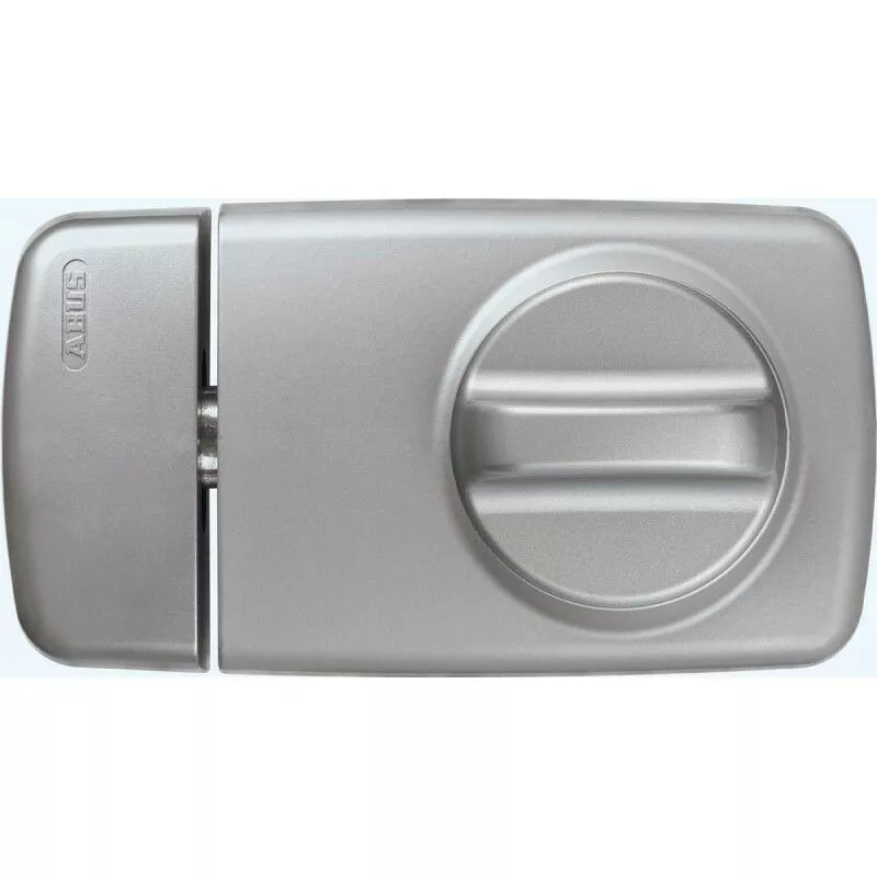 Cerrojo de puerta con botón rotativo Plata Abus 532696 7010 s barato
