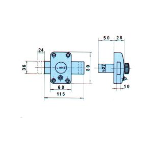 Cerrojo esmaltado barato
