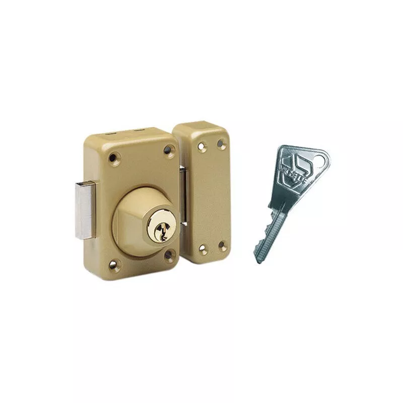 Cerrojo mecánico 764V Vachette Pomo - V136 - Barniz - Sin cilindro - 16109000 barato