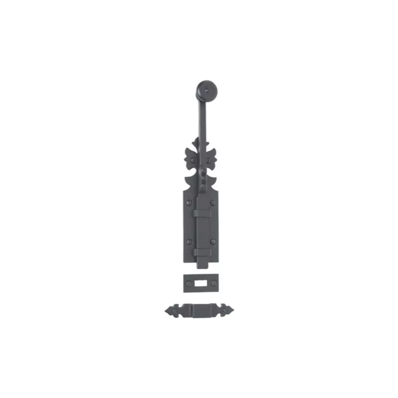 Cerrojo rústico 1307 Bouvet 250 mm - hierro negro - 20720 barato