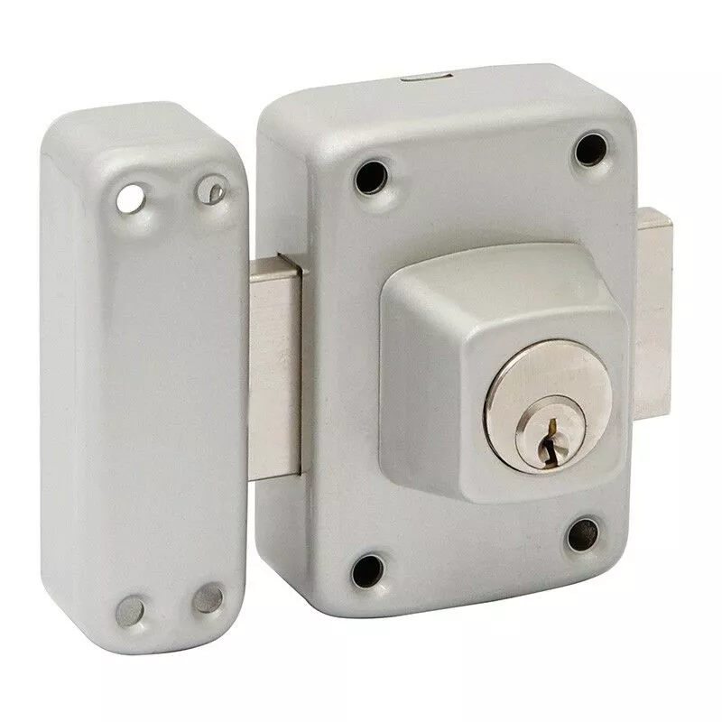 Cerrojo sobreponer Tesa 2111TE4C cromo bombillo redondo llave serreta T-5 barato