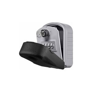 Cham - Caja segura para llaves thxhdr [Nueva generación] Caja fuerte grande para llaves al aire libre con 4 códigos de emergencia y llaves