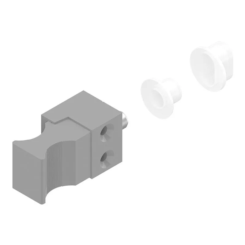 Cierre de cierre para corredera de 95 mm aluminio gris La Croisee Ds DS6218-007 barato