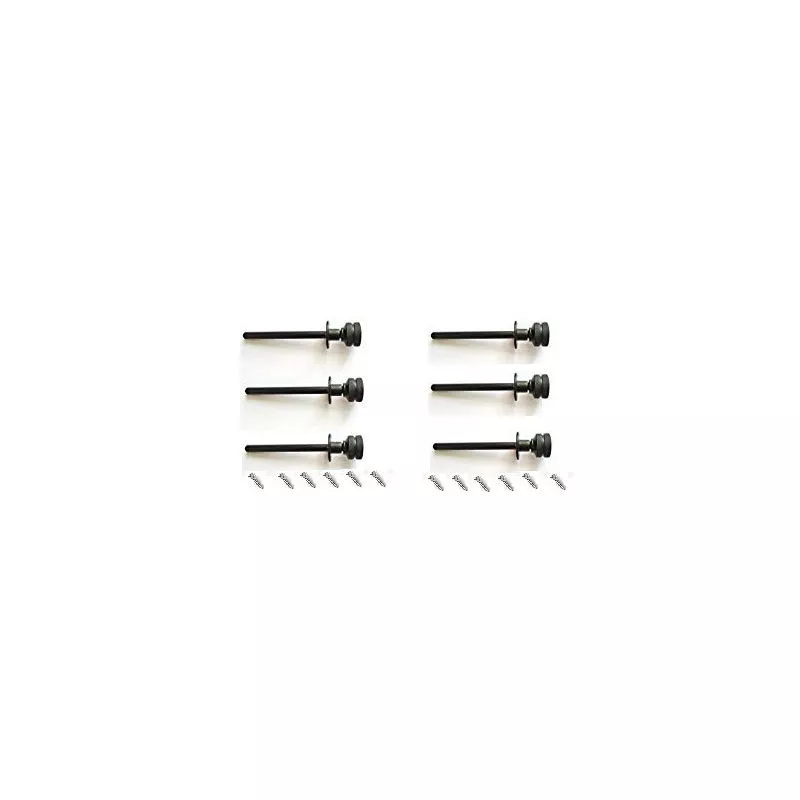 Cierre de ventana negro pack 6 unds barato