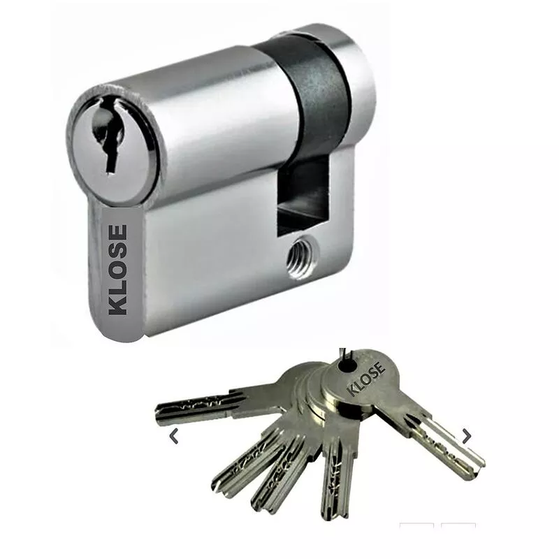 Cilindro Klose Besser Muelles de acero inoxidable Varias llaves de Latón Niquelado 30x10mm barato