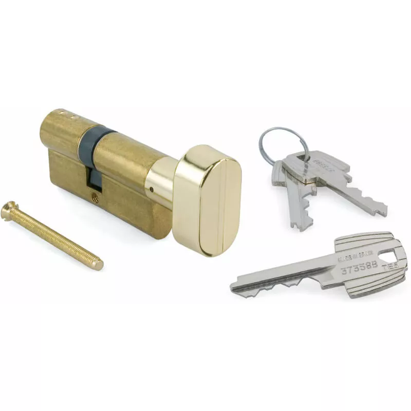 Cilindro Tesa 5030 35X35 Botón Latón - Latón Mate barato