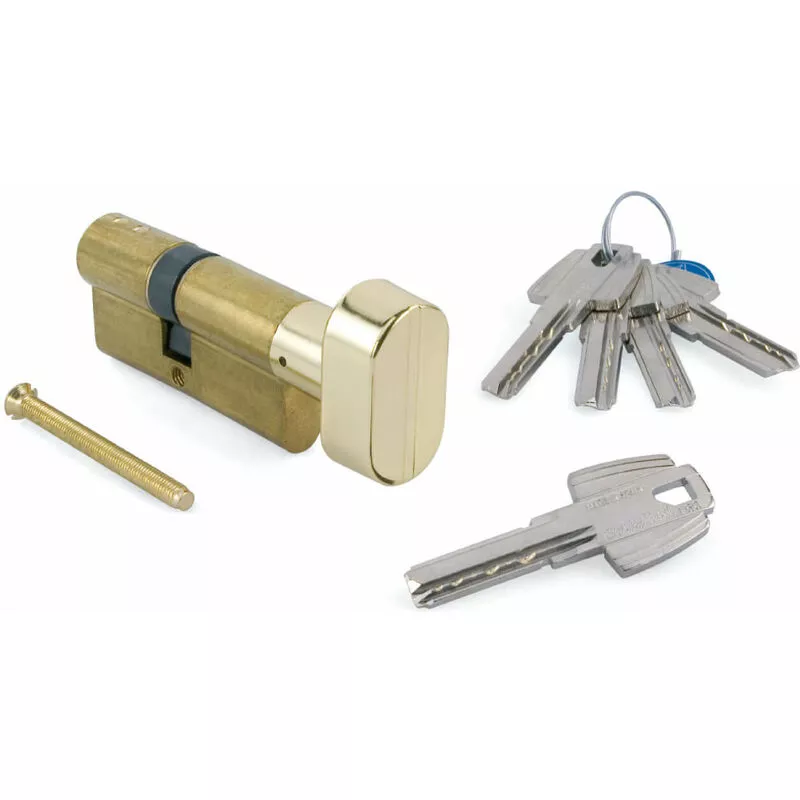 Cilindro Tesa T/60 40X30 Botón Latón - Latón Mate barato