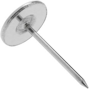 Clavo de fijación plateado para sistemas antirrobo 16x11 mm 25-pack - Prixprime barato