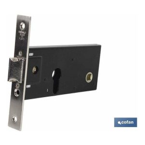 Cofan - cerradura zocalo embutir picaporte doble vuelta caja muerto 70 (sin bombillo barato