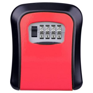 Compartimento para llaves con combinación de 4 dígitos para casa