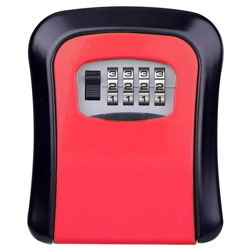 Compartimento para llaves con combinación de 4 dígitos para casa