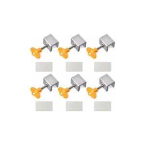 Cruel Tapones para ventanas corredizas Aleación de aluminio con llave para oficina en casa (4) barato
