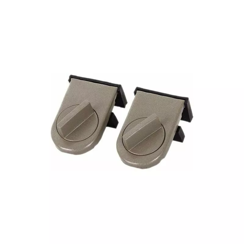 Cruel limitador de ventana traducción puerta y ventana niño dispositivo antirrobo (2 piezas marrón)- barato