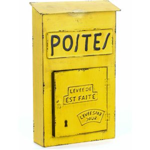 Cuelgallaves Adorno Pared Llavero Pared Cuelgallaves Amarillo 9x24x38cm 44146 - Amarillo - Signes Grimalt barato