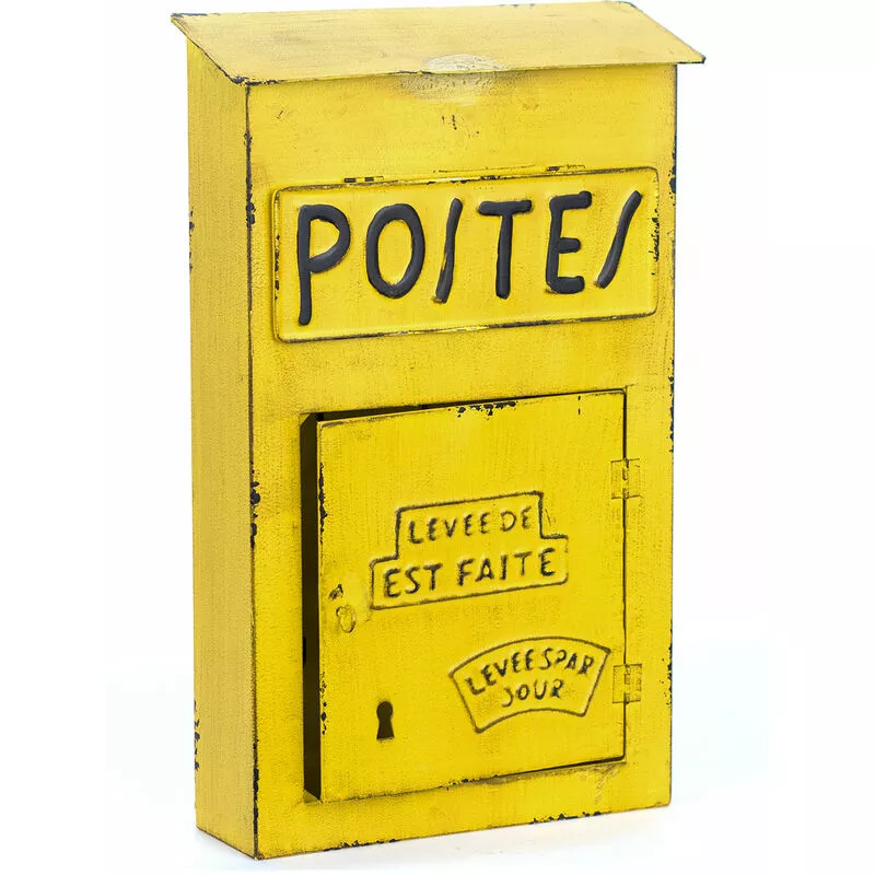 Cuelgallaves Adorno Pared Llavero Pared Cuelgallaves Amarillo 9x24x38cm 44146 - Amarillo - Signes Grimalt barato