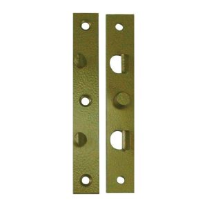 Dispositivo de seguridad de correa plana L.140mm An.22mm S.3mm sta galvanizado en una bolsa con tornillos barato