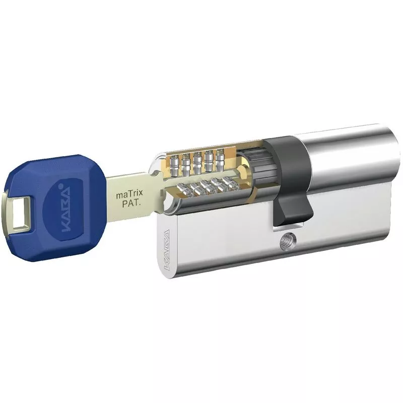 Dorma - cilindro de alta seguridad kaba matrix plus niquel 30X30 - niquel barato