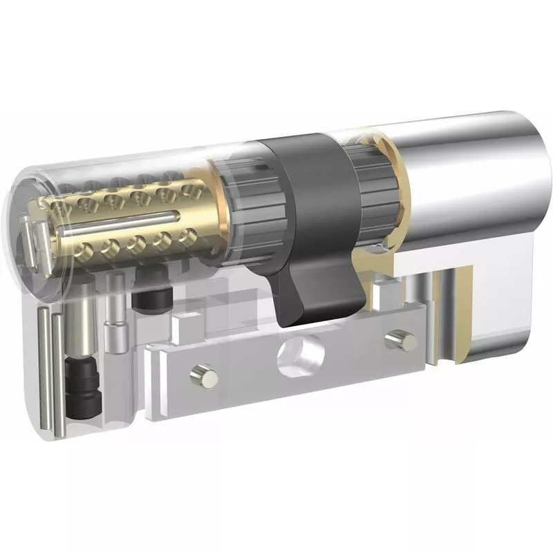 Dormakaba - Cilindro Kaba Exper t ( lam-vds ) 35X35 Niquel - Níquel Brillo barato