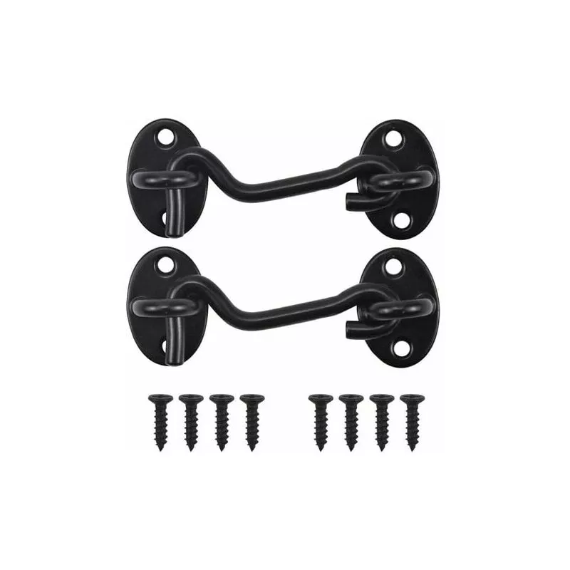 Drive - ltdwzw Paquete de 2 pestillos de puerta de acero inoxidable de 3 pulgadas