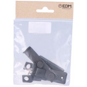 E3/85080 Aldaba Reversible 8cm H Zinc Negro barato