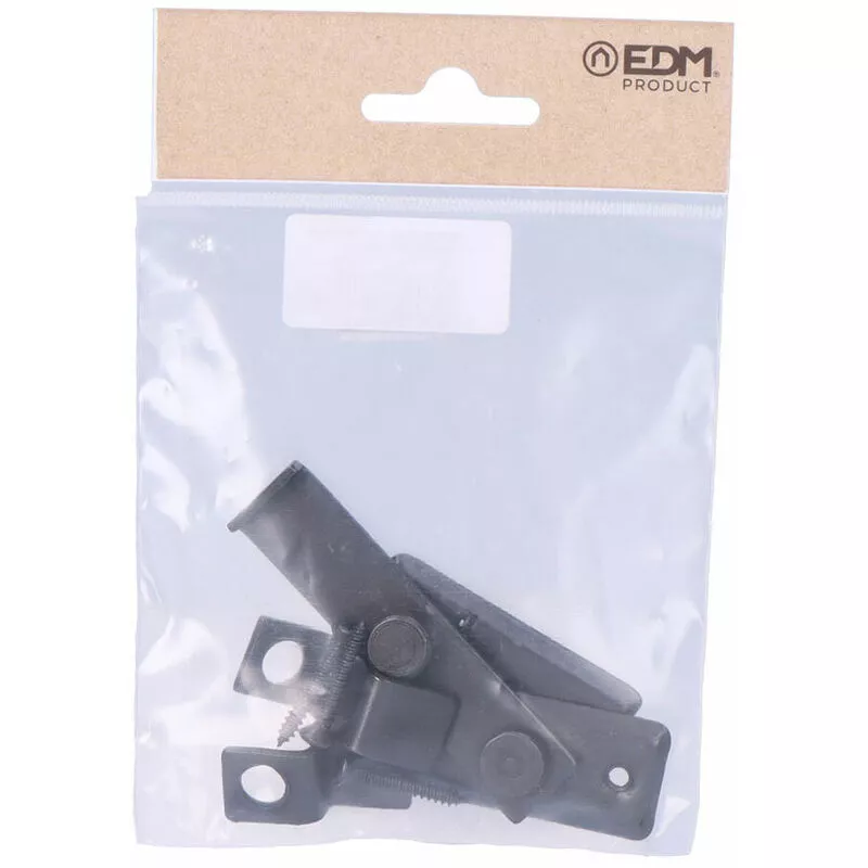 E3/85080 Aldaba Reversible 8cm H Zinc Negro barato